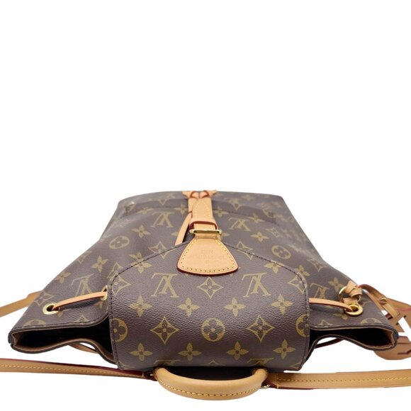 Louis Vuitton  Montsouris PM Monogram Canvas Backpack Brown - Picture 6 of 16